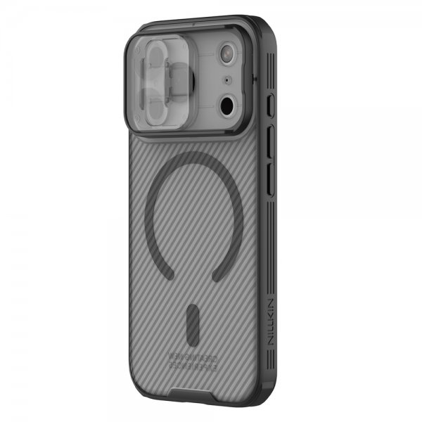 Nillkin iPhone 17 Pro Max Cover CamShield Pro MagSafe Transparent Sort