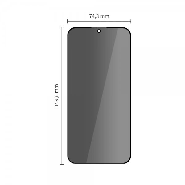 Tech-Protect Xiaomi 15T/15T Pro Skærmbeskyttelse Glass Spy+ 2-pak
