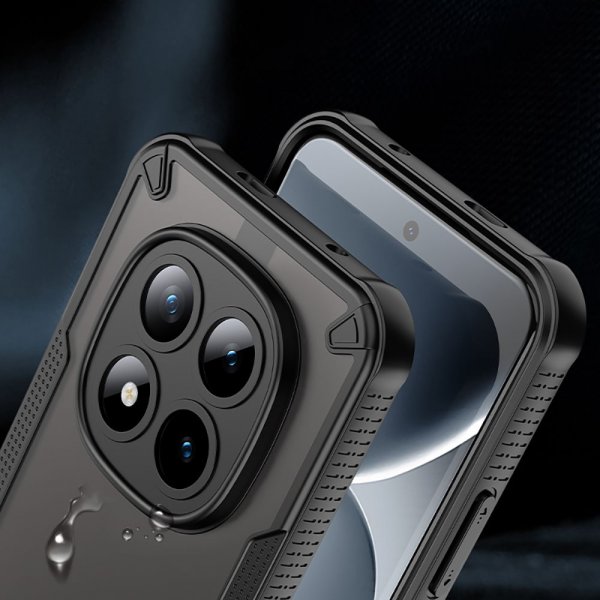 Tech-Protect Xiaomi Redmi Note 15 Pro Plus 5G Cover Rugged Shield Sort