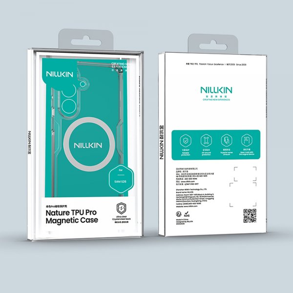 Nillkin Samsung Galaxy S26 Cover Nature Pro Series MagSafe Transparent