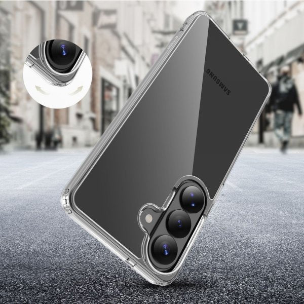Tech-Protect Samsung Galaxy S26 Cover FlexAir Hybrid Transparent