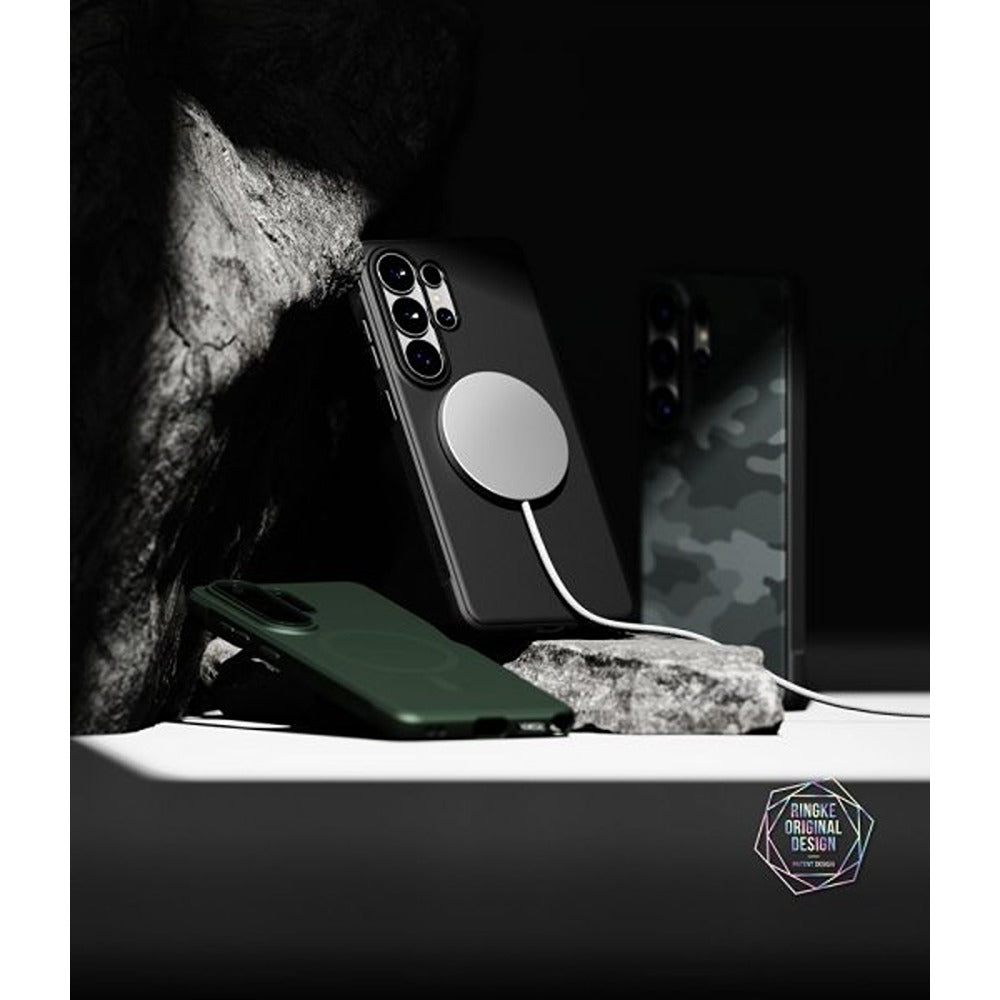 Ringke Samsung Galaxy S26 Ultra Cover Onyx Magnetic Camo Black