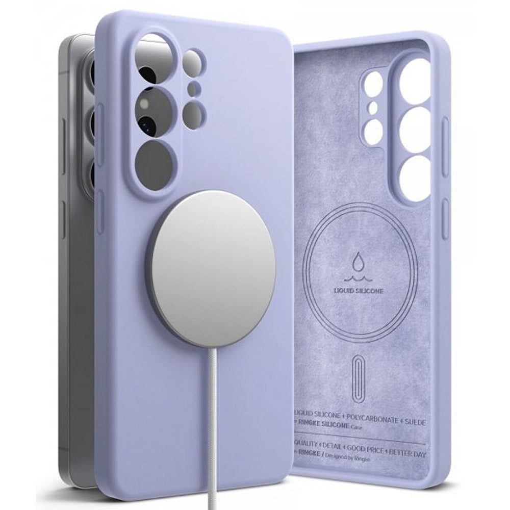 Ringke Samsung Galaxy S26 Ultra Cover Silikone Magnetic Lilla