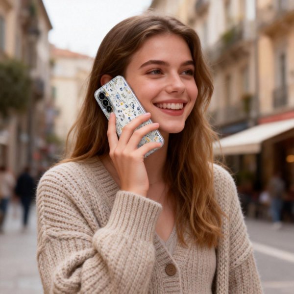 Tech-Protect Samsung Galaxy A57 Cover FlexAir Blomstermønster