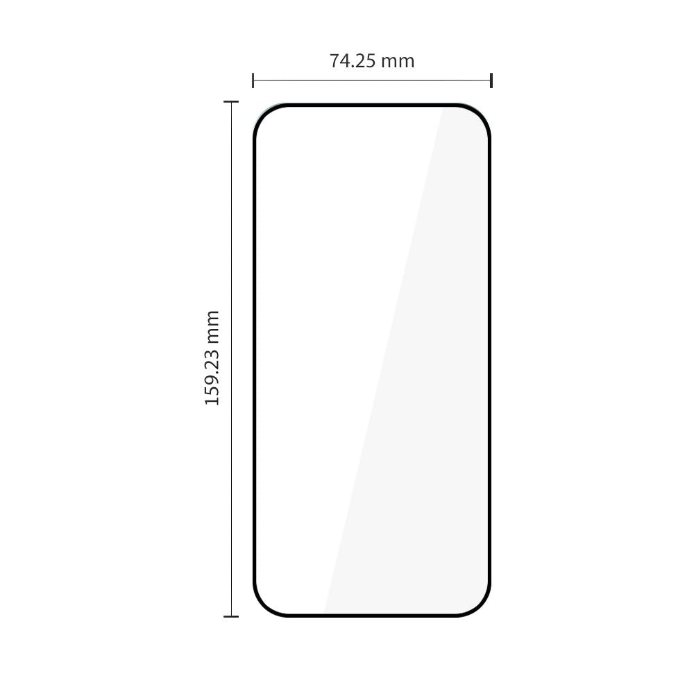Tech-Protect Xiaomi 17T Pro Skærmbeskytter Glass Fit+ 2-pack