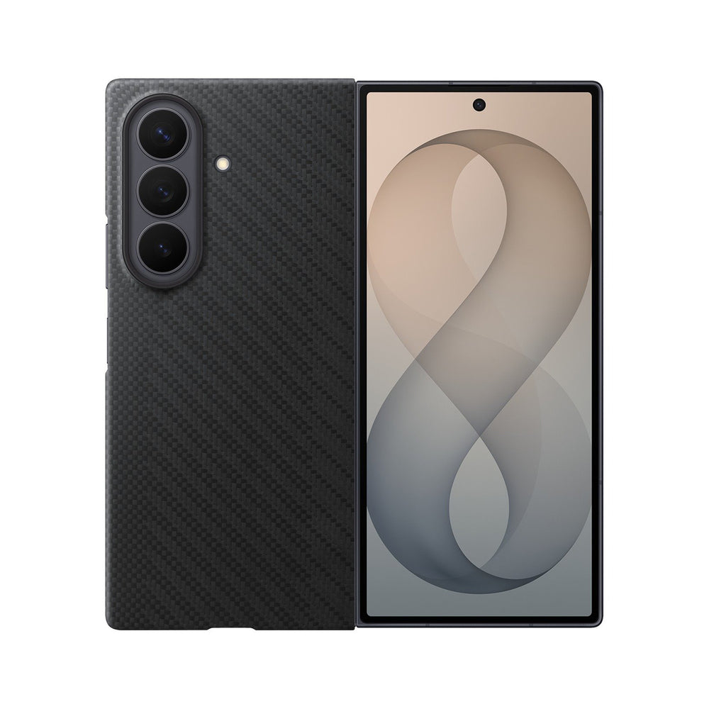 Samsung Original Samsung Galaxy Z Fold 8 Ultra Skal Carbon Magnet Case Svart
