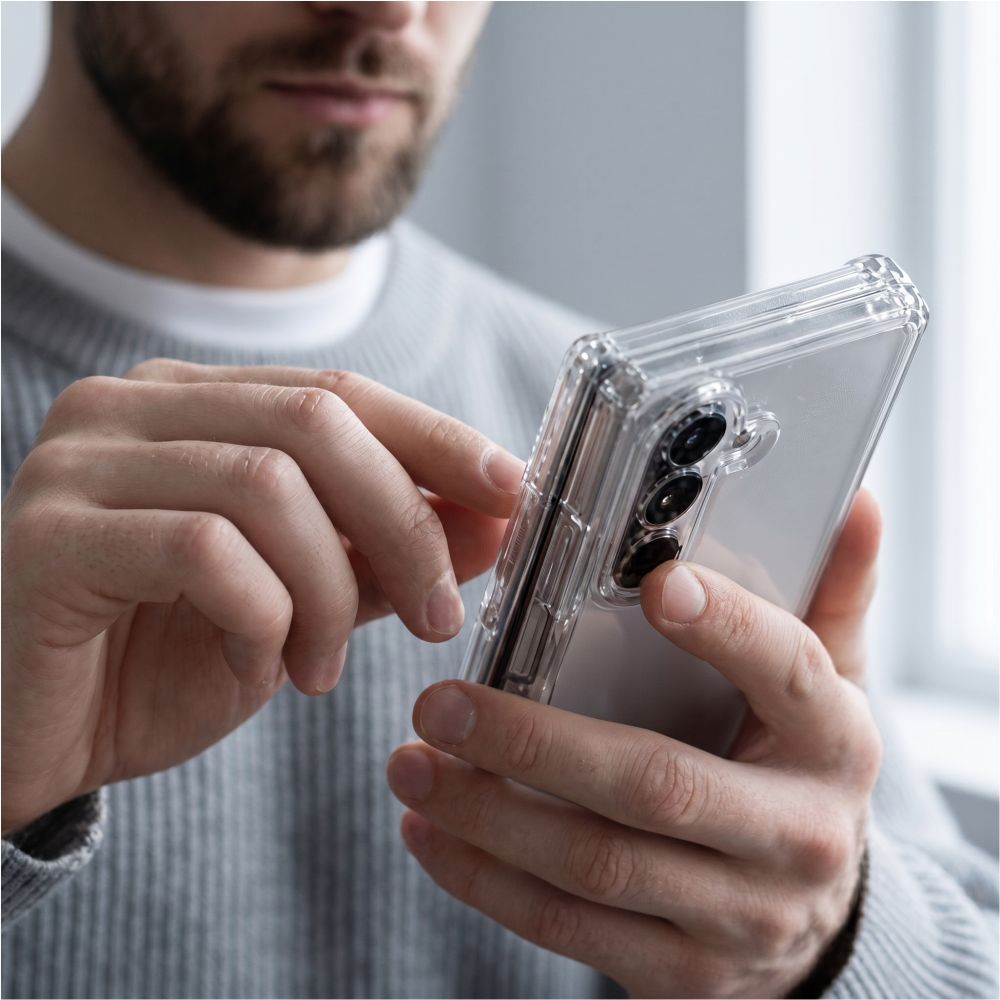 Tech-Protect Samsung Galaxy Z Fold 8 Ultra Cover FlexAir Hybrid Klar