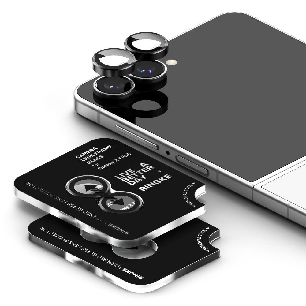Ringke Samsung Galaxy Z Flip 8 Kameralinsebeskytter Camera Lens Frame 2-pack
