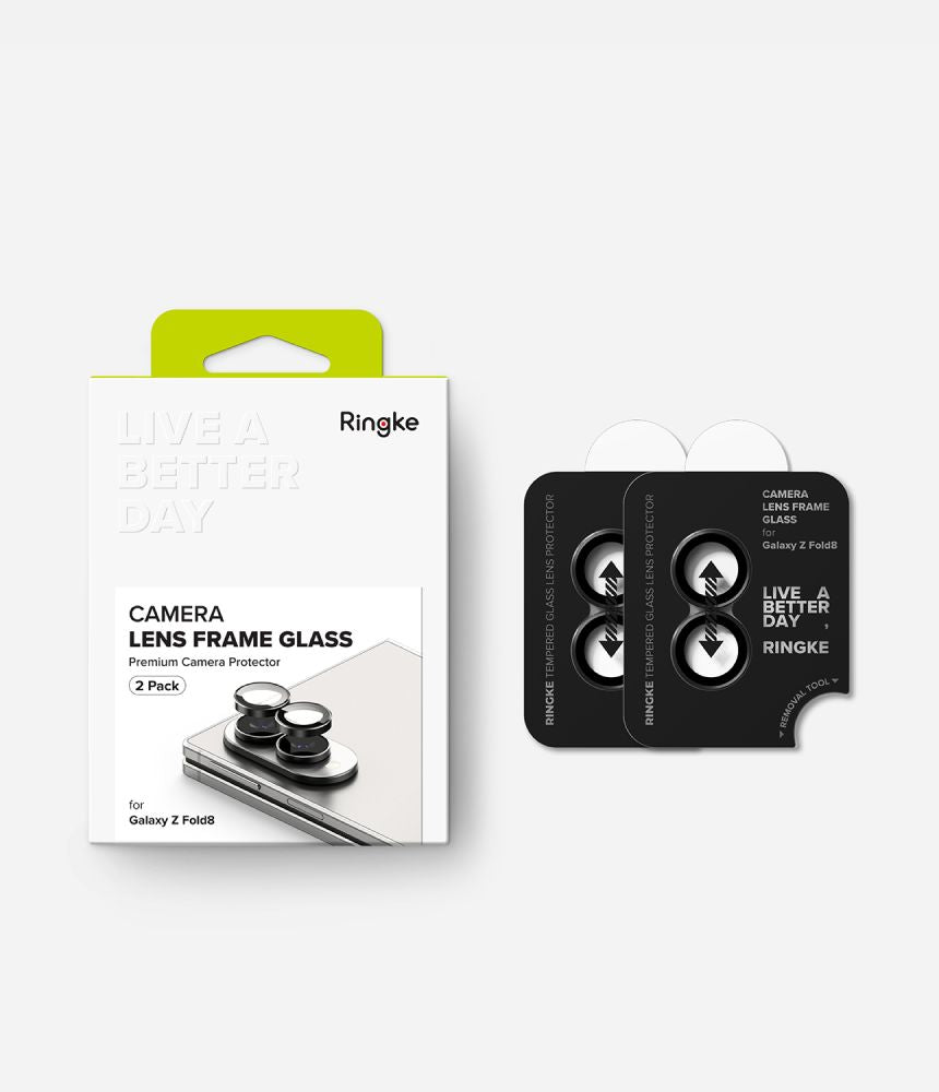 Ringke Samsung Galaxy Z Fold 8 Kameralinsebeskytter Camera Lens Frame 2-pack