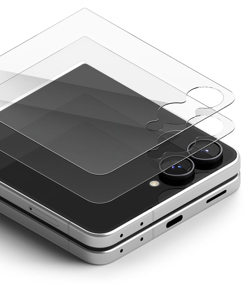 Ringke Samsung Galaxy Z Flip 8 Skærmbeskytter Easy Slide 2-pack
