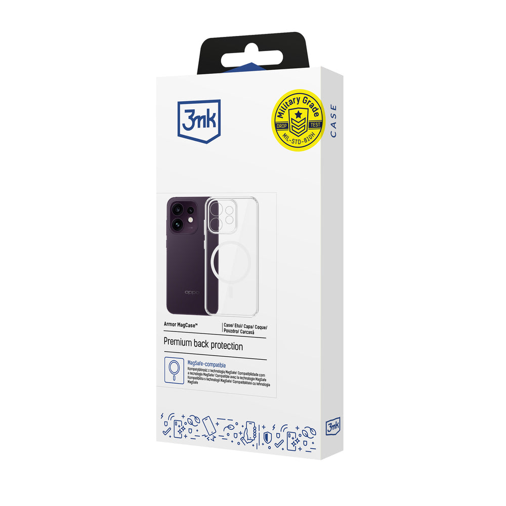 3mk Oppo Reno16 F Cover Armor MagCase Klar