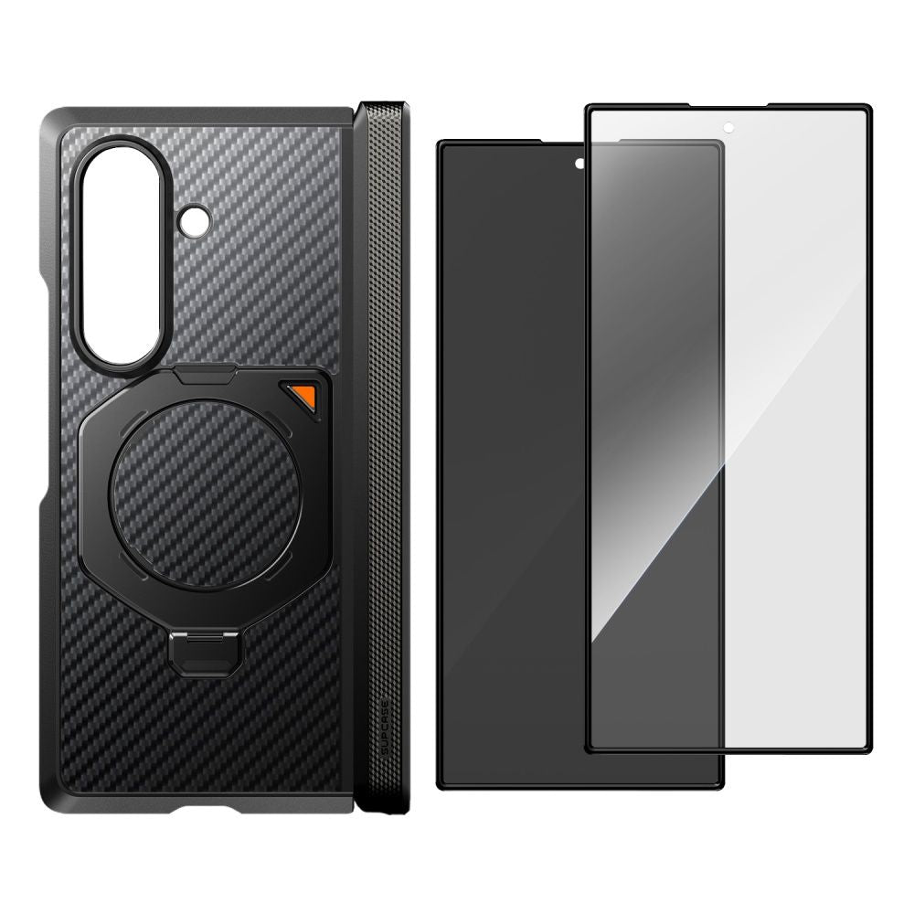 Supcase Samsung Galaxy Z Fold 8 Ultra Cover Aero MagSafe Kulfiber Sort