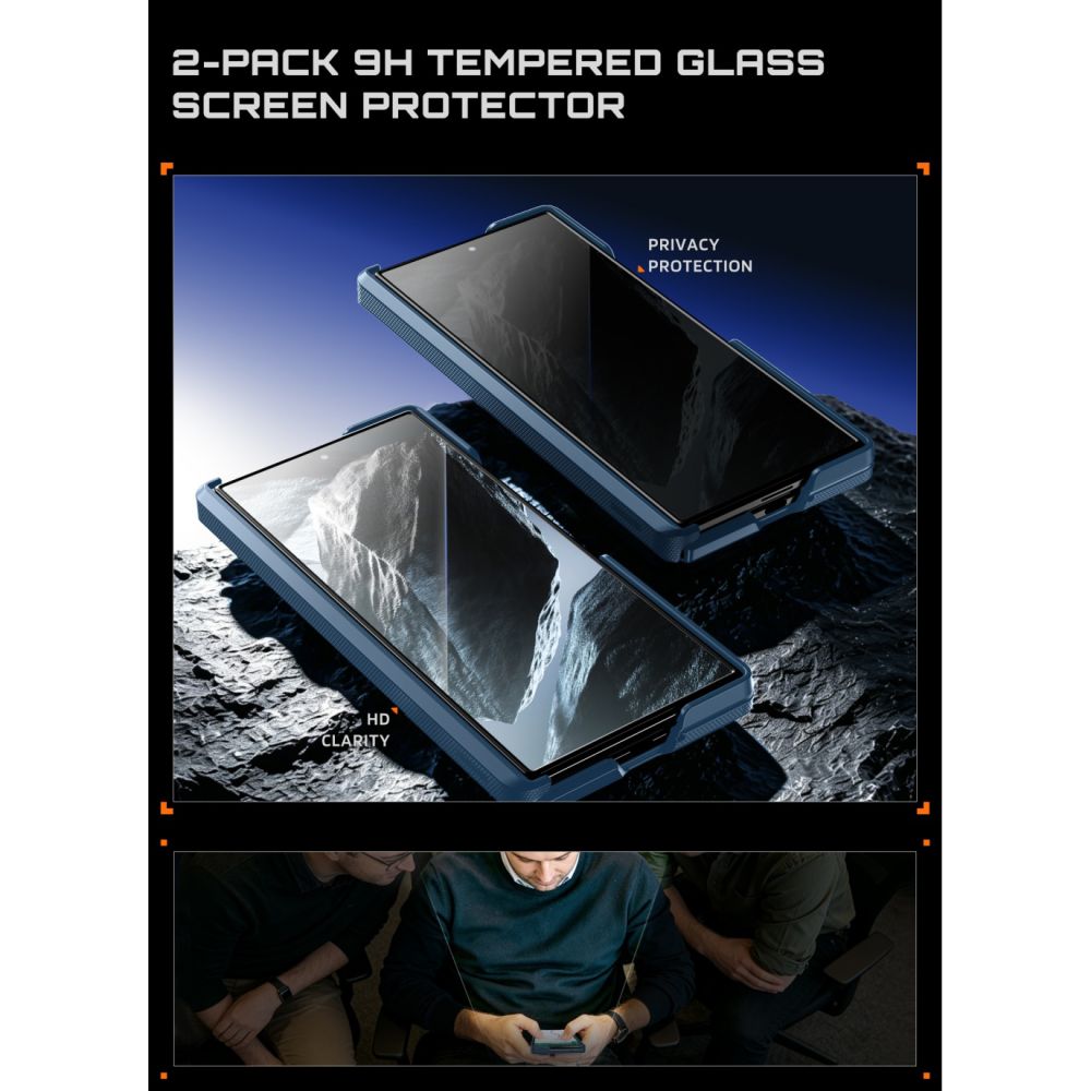 Supcase Samsung Galaxy Z Fold 8 Ultra Cover Aero MagSafe Blå