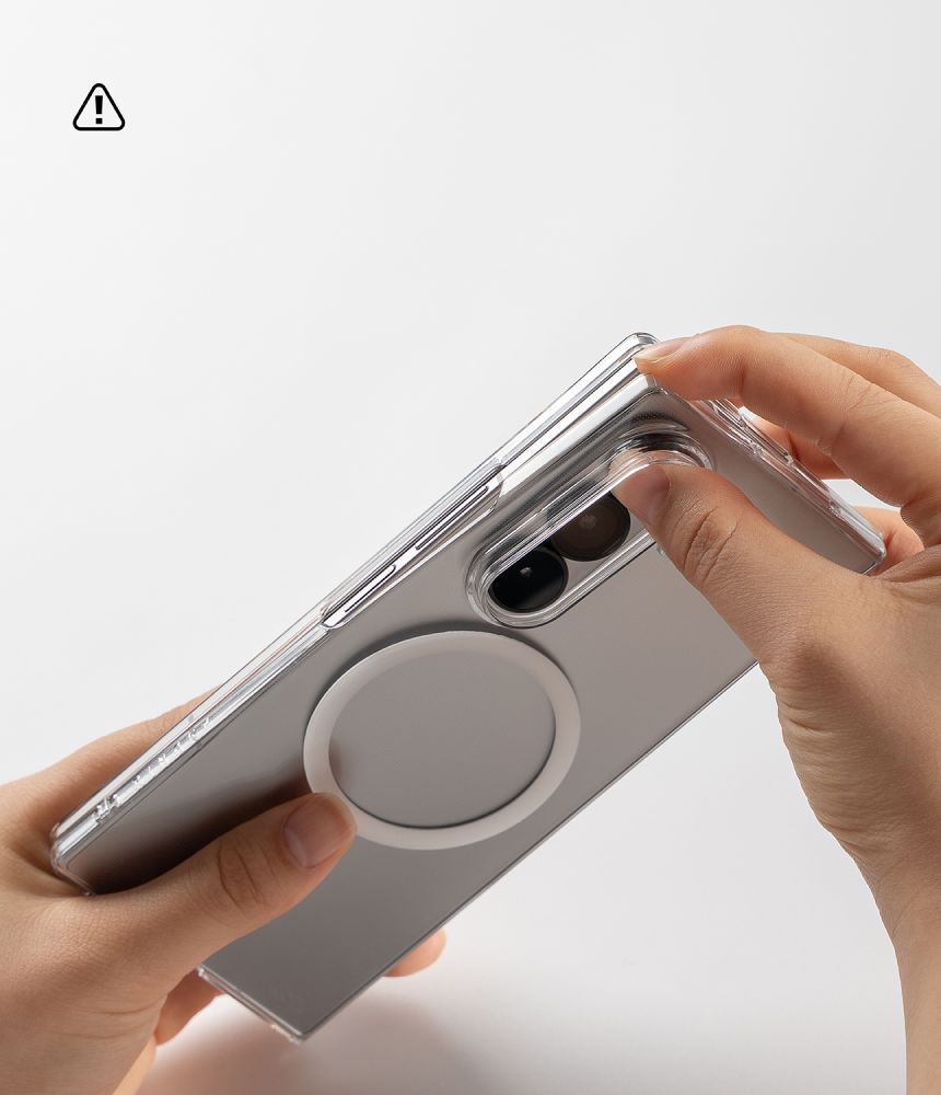 Ringke Samsung Galaxy Z Fold 8 Cover Slim Magnetic Klar