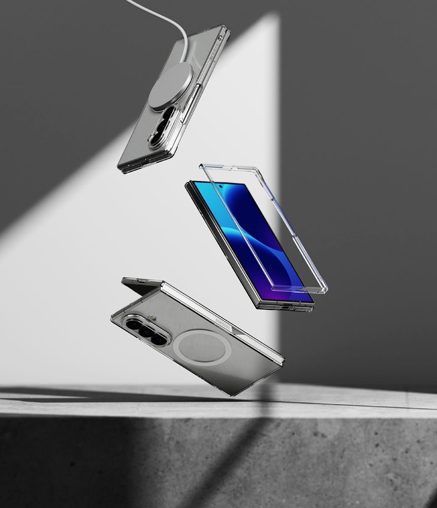 Ringke Samsung Galaxy Z Fold 8 Cover Slim Magnetic Klar