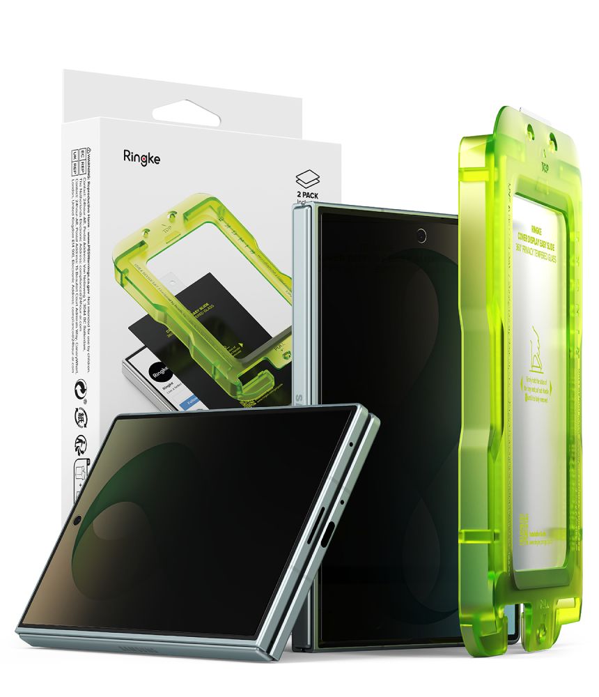 Ringke Samsung Galaxy Z Fold 8 Skærmbeskytter Easy Slide Privacy 2-pack
