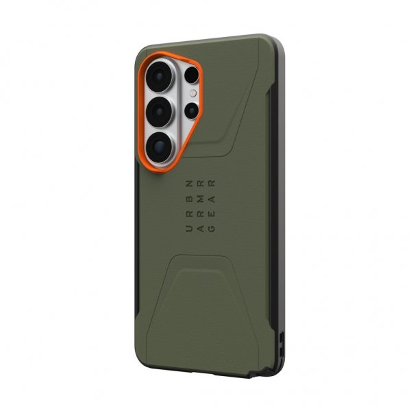 Urban Armor Gear (UAG) Samsung Galaxy S26 Ultra Cover Civilian MagSafe Olive/Orange