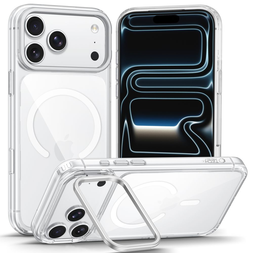 Tech-Protect iPhone 17 Pro Max/iPhone 18 Pro Max Cover MagStand MagSafe Klar