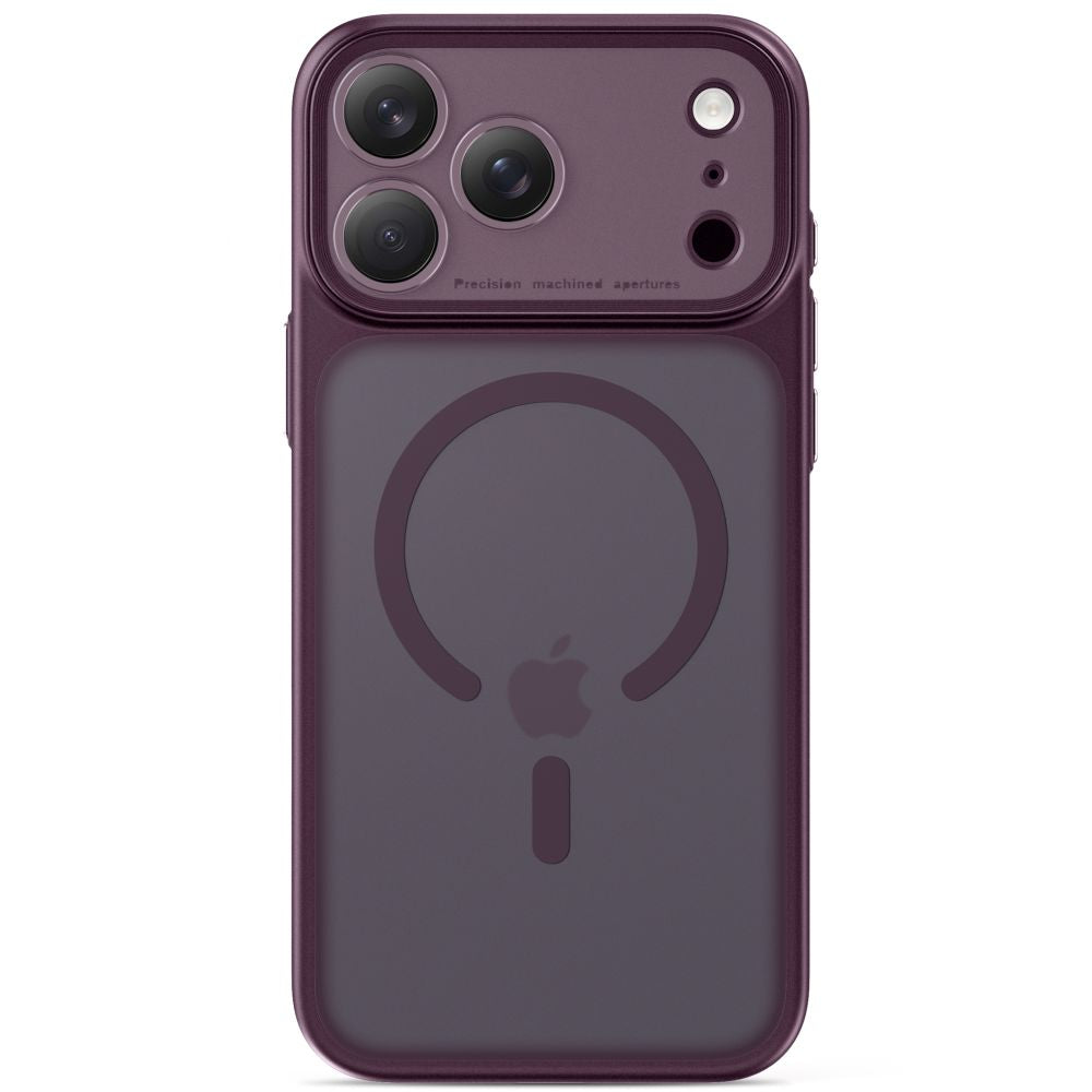 Tech-Protect iPhone 17 Pro Max/iPhone 18 Pro Max Cover MagPrime MagSafe Mat bordeaux