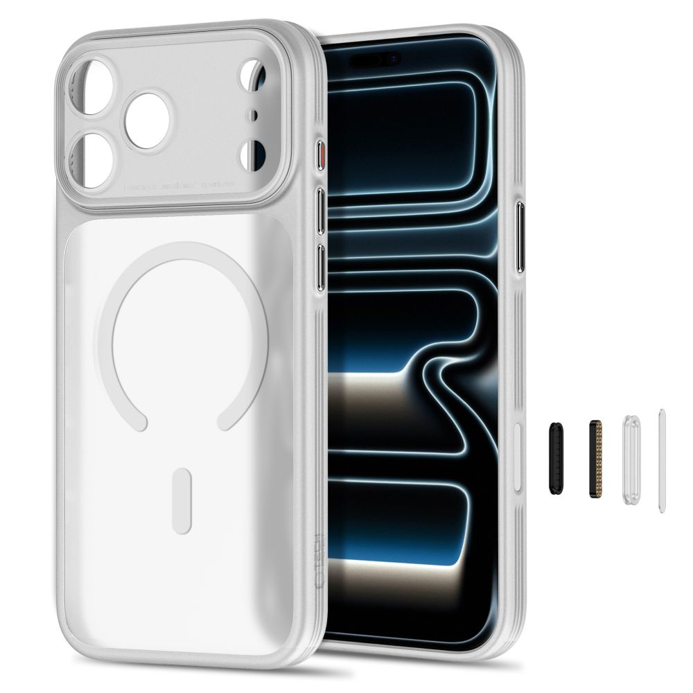 Tech-Protect iPhone 17 Pro Max/iPhone 18 Pro Max Cover MagPrime MagSafe Mat Grå