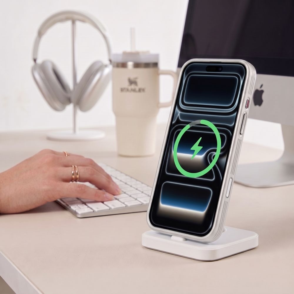 Tech-Protect iPhone 17 Pro Max/iPhone 18 Pro Max Cover MagPrime MagSafe Mat Grå