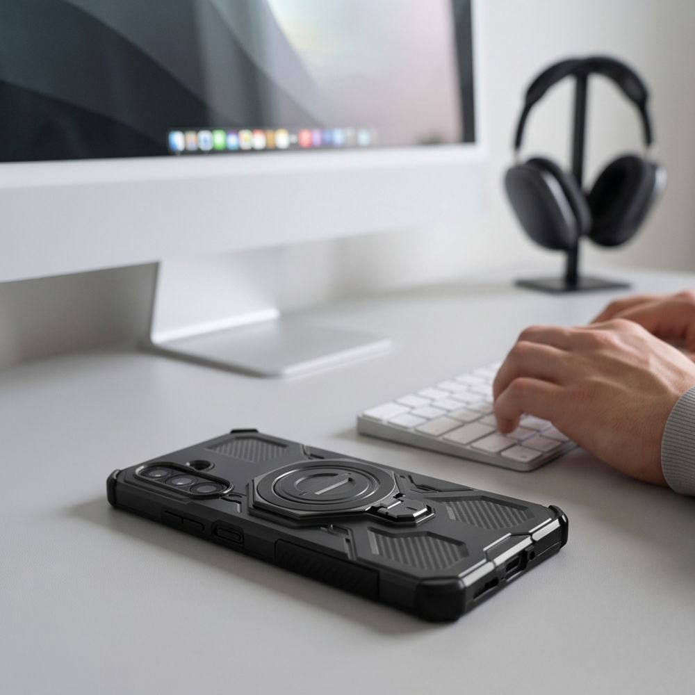 Tech-Protect Samsung Galaxy A17/A18 Cover TacticStand MagSafe