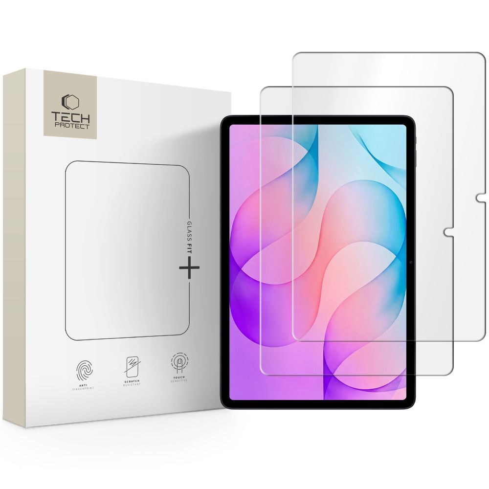 Tech-Protect Samsung Galaxy Tab S12 Plus Skærmbeskytter Glass Fit+ 2-pack