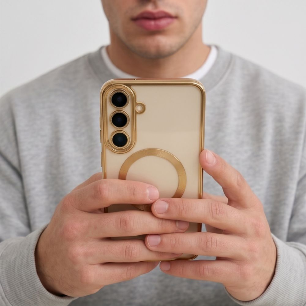 Tech-Protect Samsung Galaxy S26 FE Cover MagFlex MagSafe Guld
