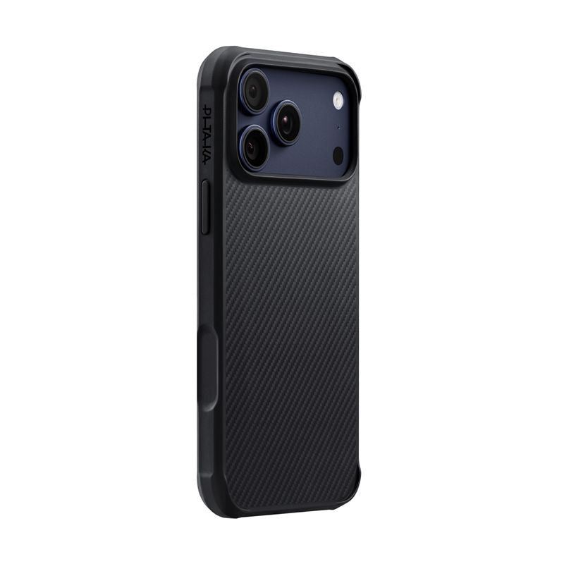 Pitaka iPhone 17 Pro Cover Cairn MagSafe Black/Grey Twill