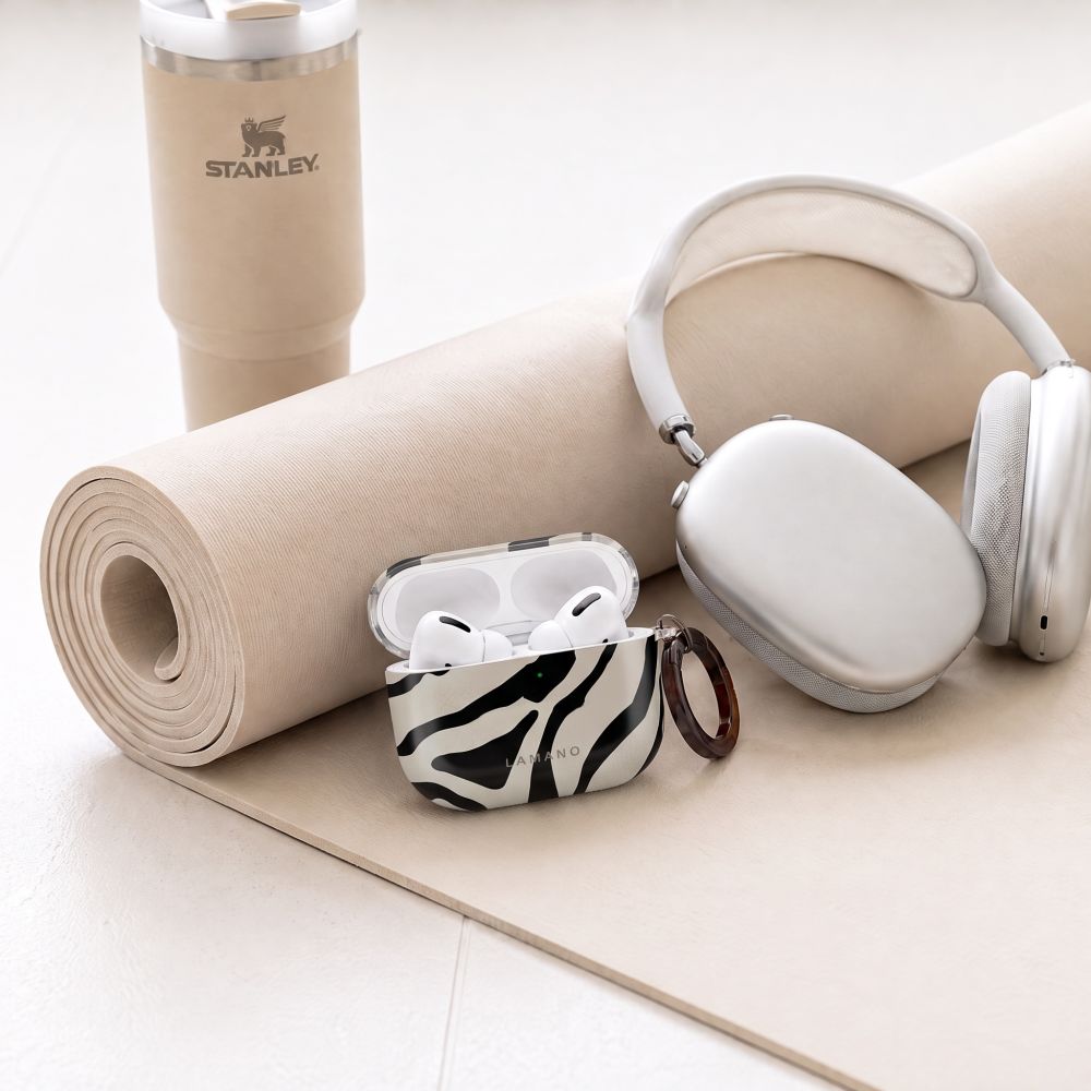 Tech-Protect AirPods 4/5 Cover Lamano Zebra