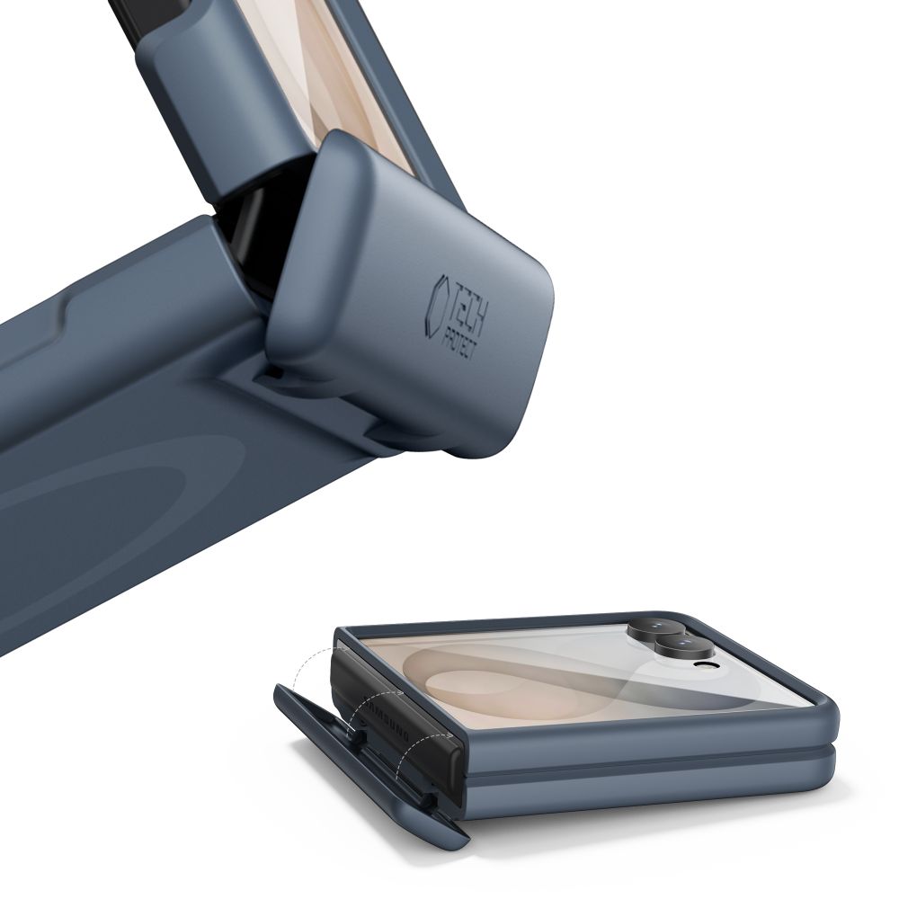 Tech-Protect Samsung Galaxy Z Flip 8 Cover Aura MagSafe Blå