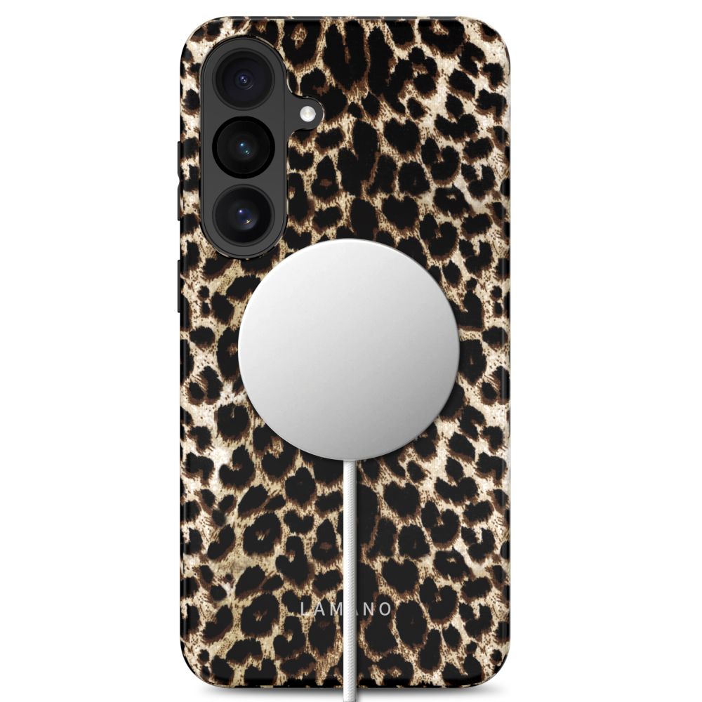 Tech-Protect Samsung Galaxy S26 FE Cover Lamano MagSafe Leopard