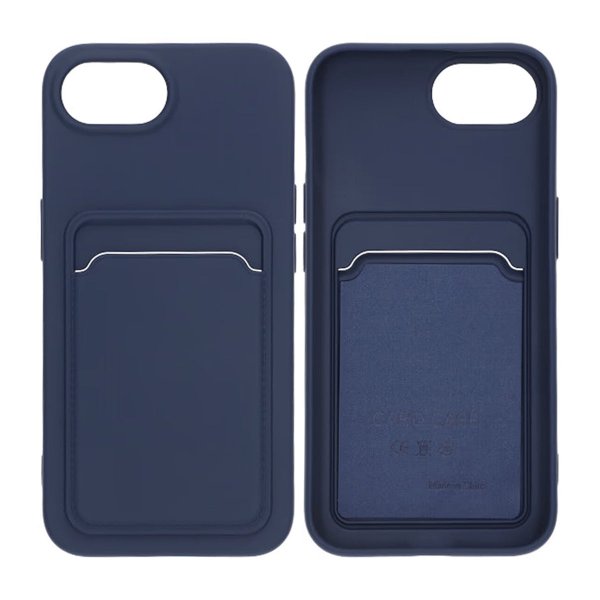 iPhone 16./17. Etui Kortholder Blå