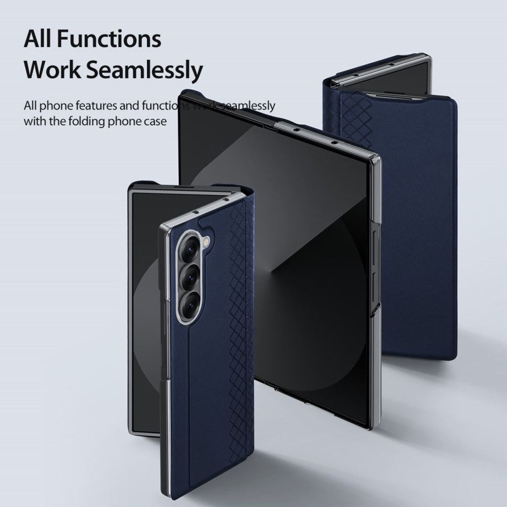 Dux Ducis Samsung Galaxy Z Fold 7 Etui Bril Series Blå