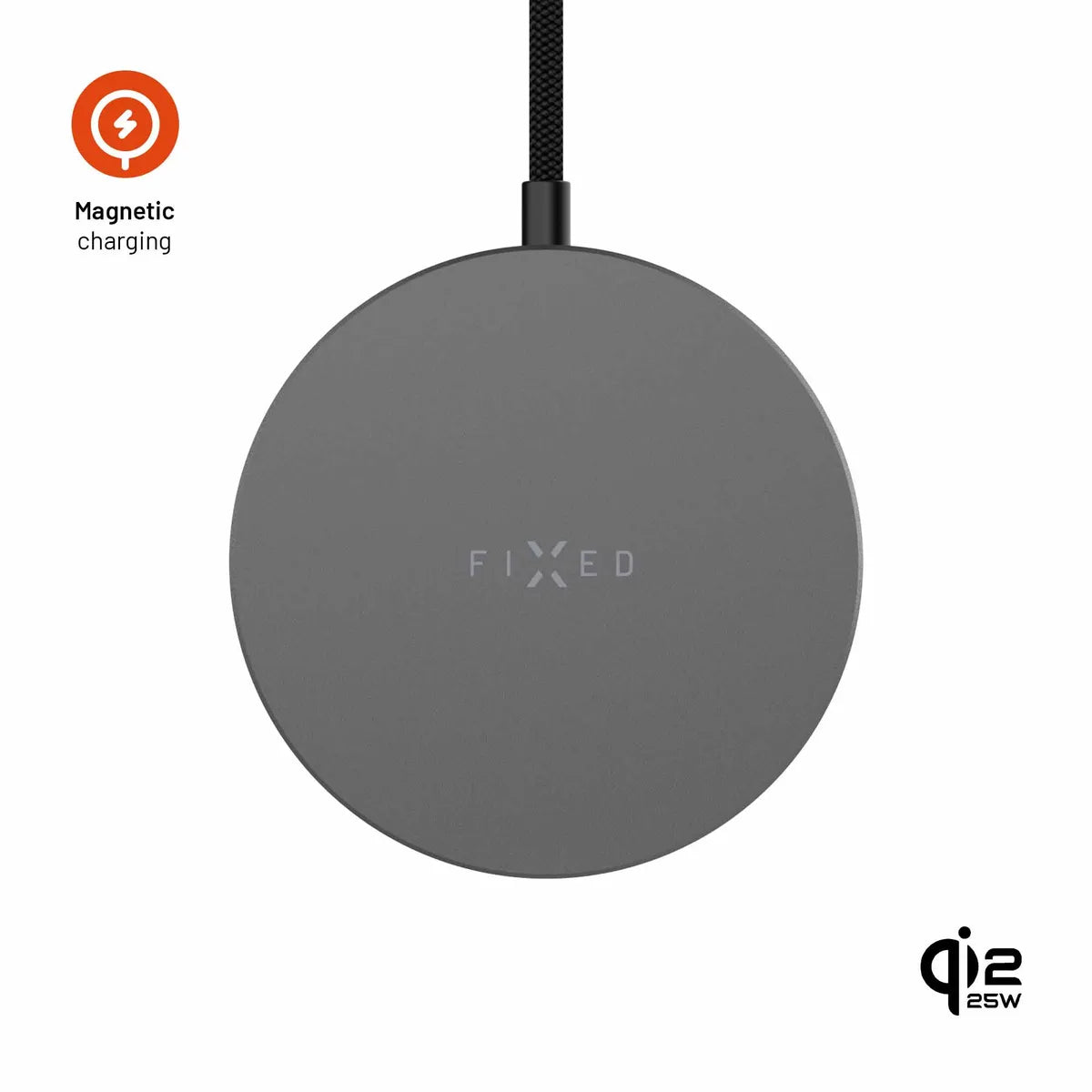 Fixed Trådløs oplader MagPad Slim Qi2.2 25W