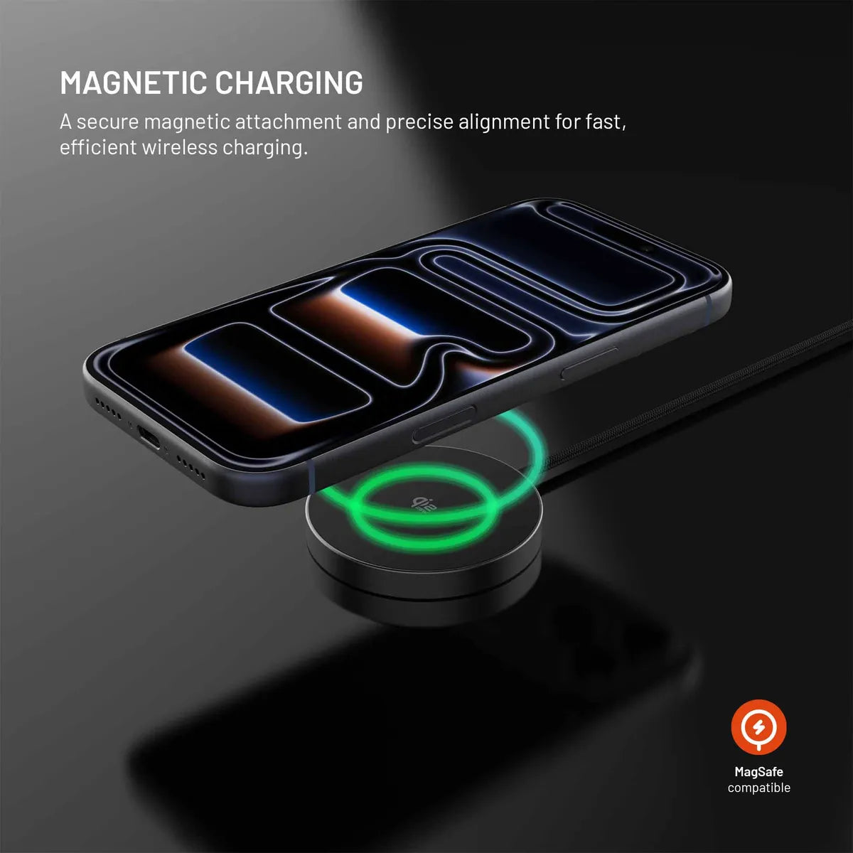 Fixed Trådløs oplader MagPad Slim Qi2.2 25W