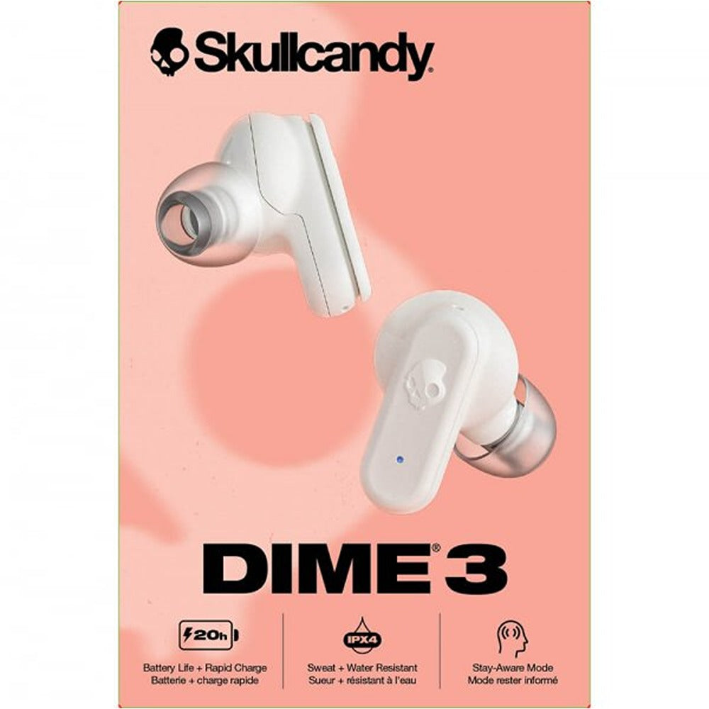 Skullcandy Høretelefoner Dime 3 True Wireless Bone