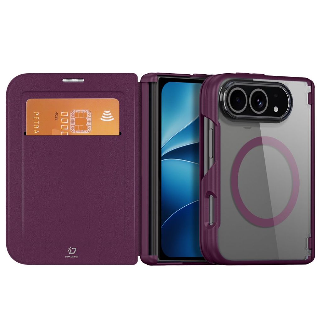 Dux Ducis iPhone Duo Etui Skin X Pro Series MagSafe Lilla