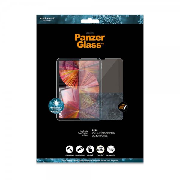 PanzerGlass iPad Air 10.9 (gen. 4/5)/iPad Pro 11 (gen. 1/2/3/4) Skærmbeskyttelse Edge-to-Edge