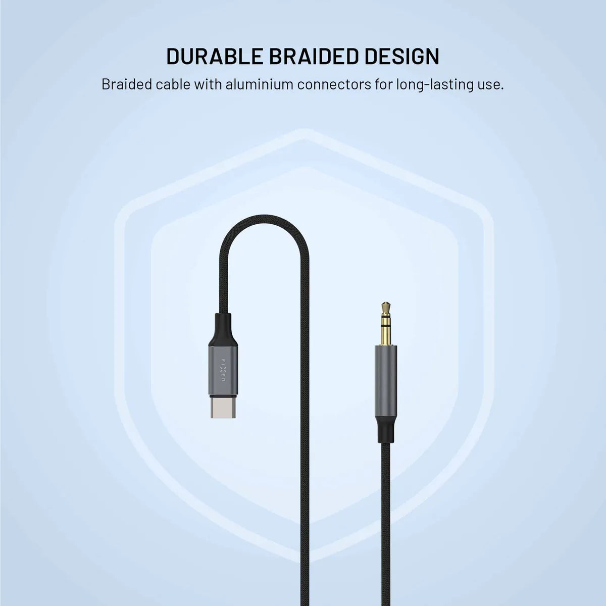 Fixed Lydkabel Link Premium USB-C til 3,5mm 1,5m