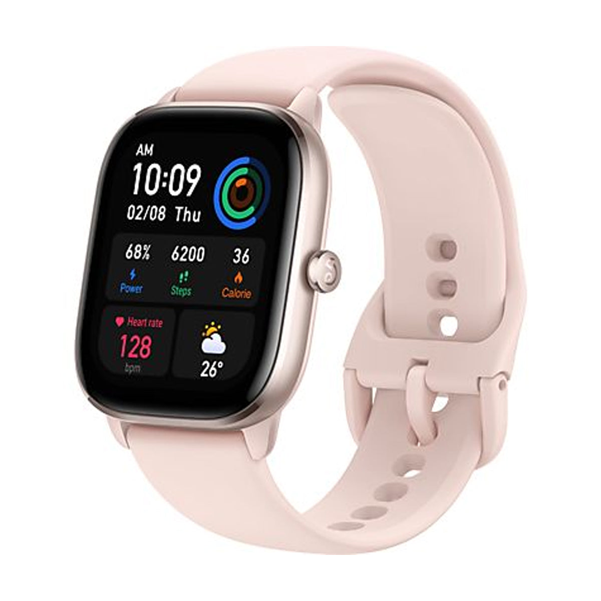 Brugt Amazfit GTS 4 Mini Lyserød – Meget god stand