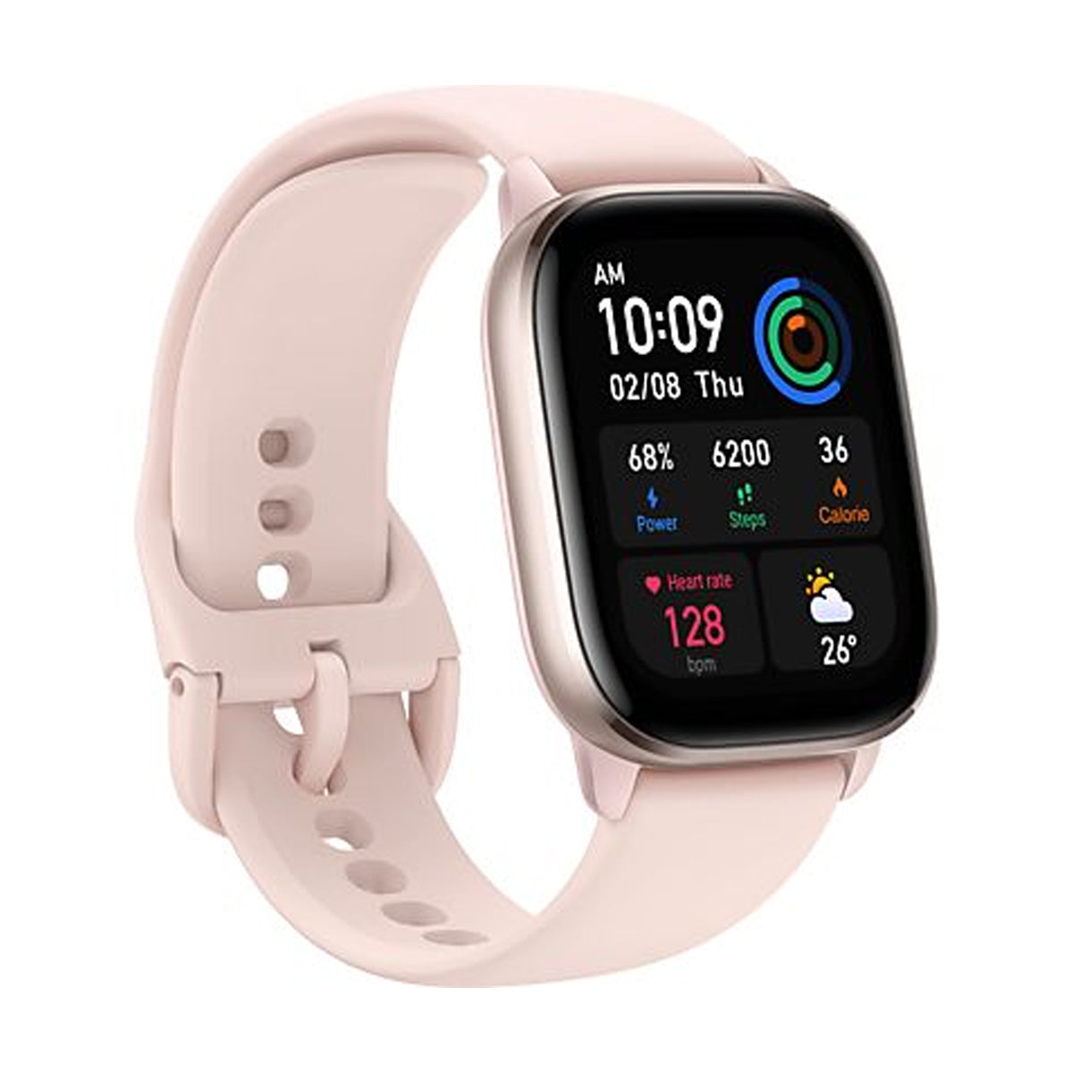 Brugt Amazfit GTS 4 Mini Lyserød – Meget god stand