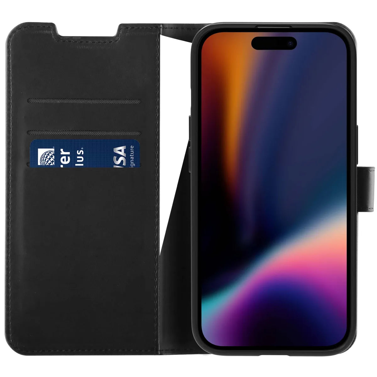 X2O iPhone 13/14/15 Etui Classic Wallet Sort