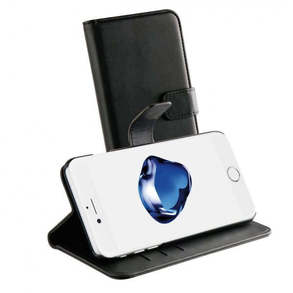 Vivanco iPhone 6/6S Plus/iPhone 7 Plus/iPhone 8 Plus Etui Classic Wallet Sort