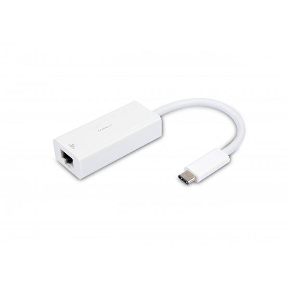 Vivanco Adapter USB Type-C Netværksadapter RJ45 Hvid