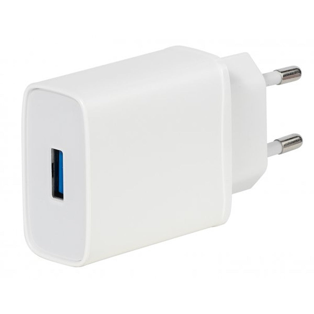 Vivanco Oplader QC 3.0 18W 1xUSB-A Hvid