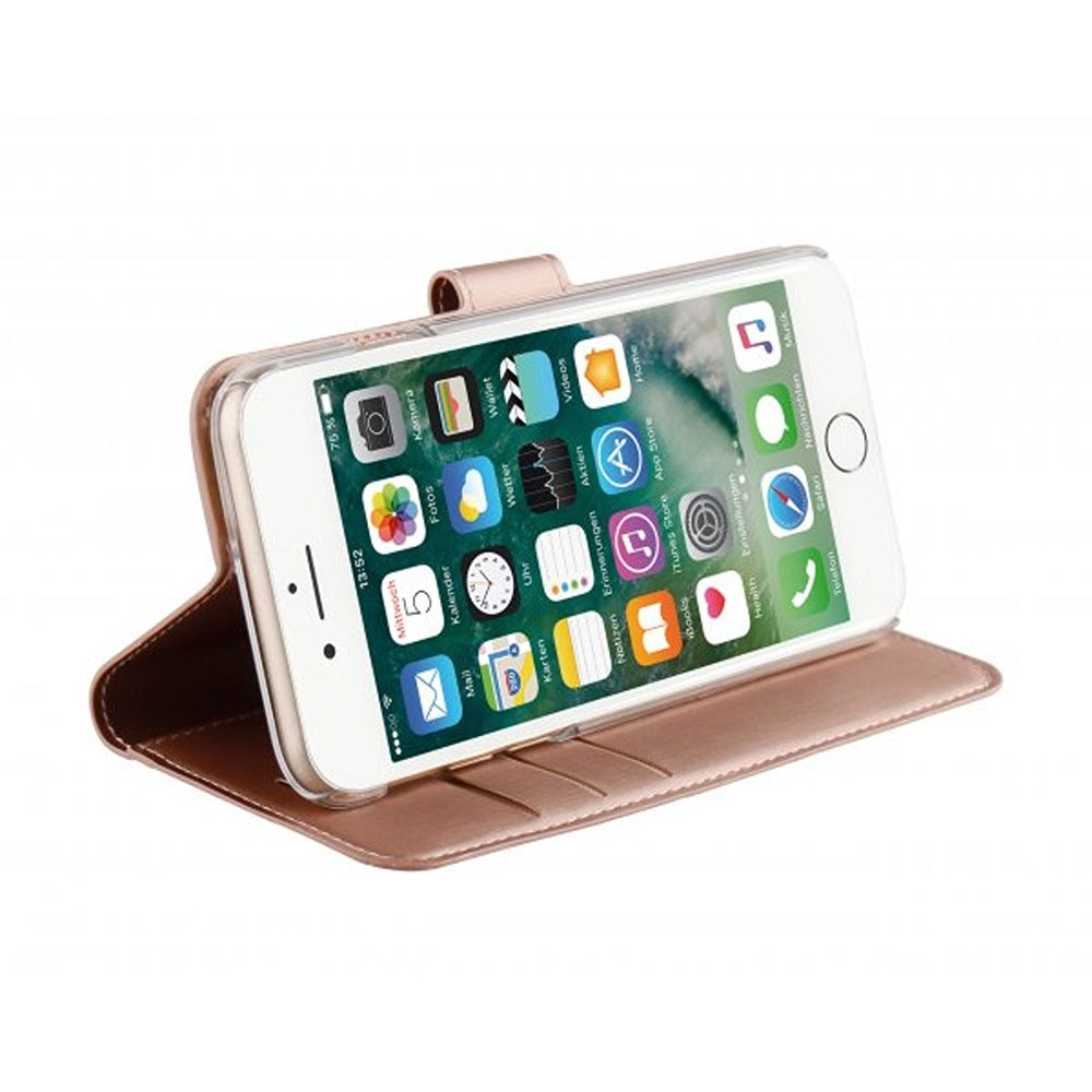 Vivanco iPhone 6/6S/7/8/SE Cover Classic Wallet Rosaguld