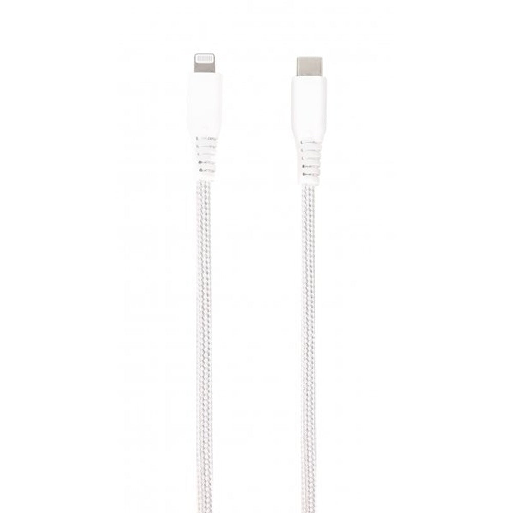 Vivanco Kabel Longlife Braided USB-C/Lightning 1.5m Hvid