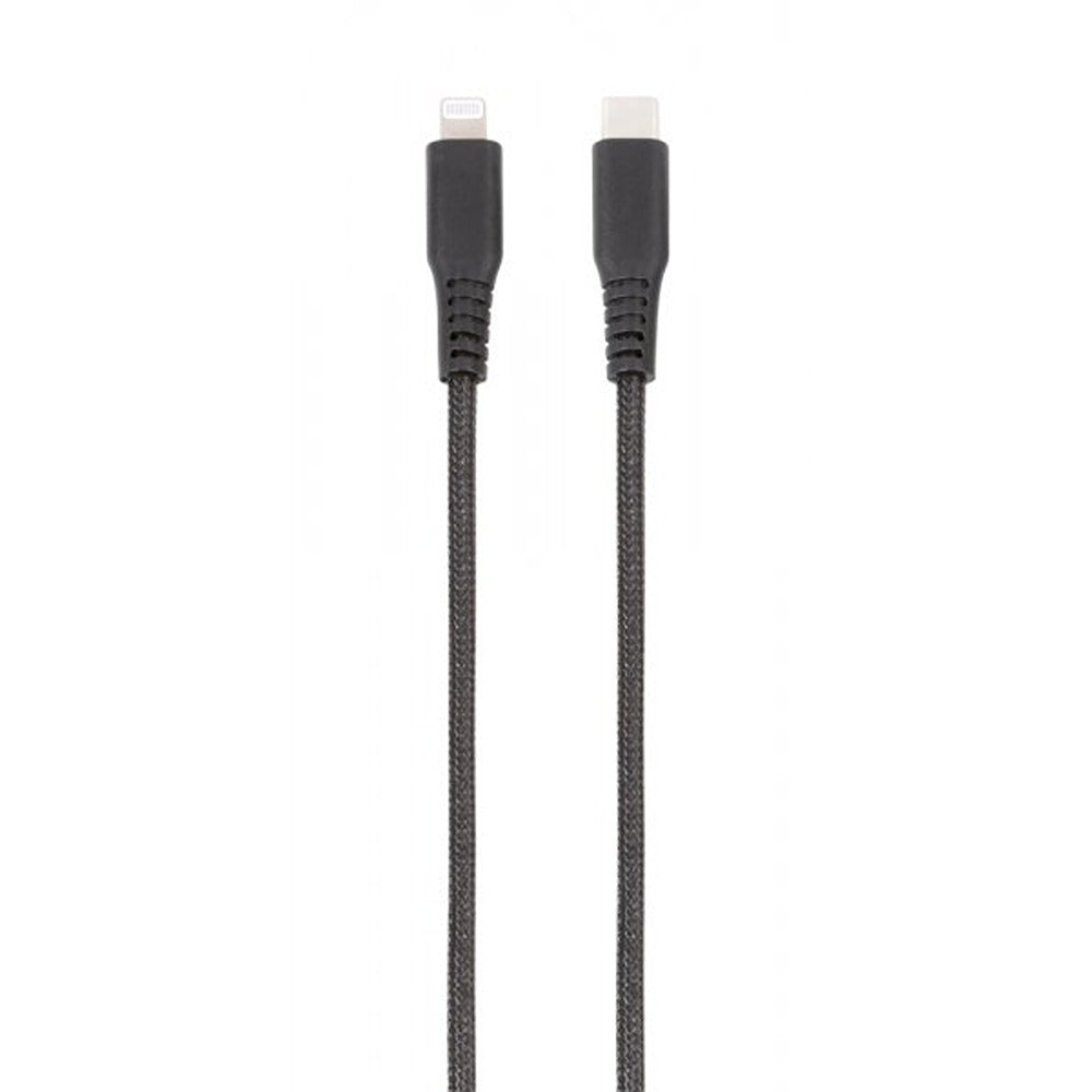 Vivanco Kabel Longlife Braided USB-C/Lightning 0.5m Sort