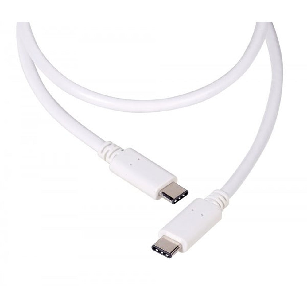 Vivanco Kabel Opladerkabel USB-C/USB-C 2.0 0.5m Hvid